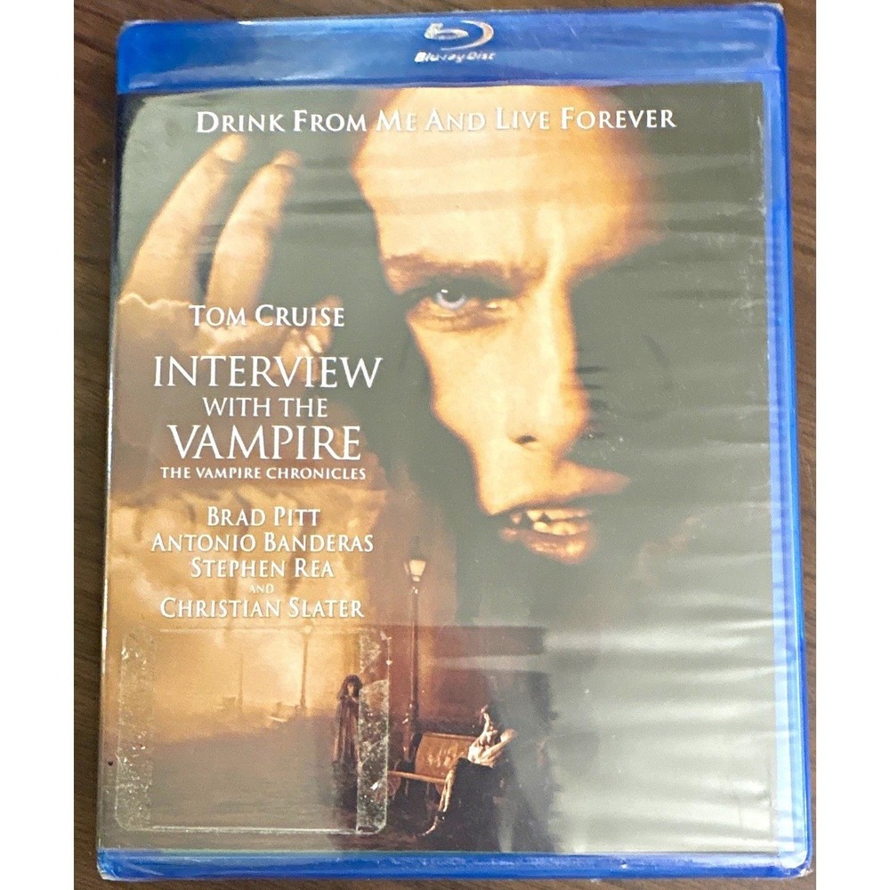 Interview With The Vampire Blu-ray DVD Movie BRAND NEW SEALED 1994 Horror Cruz